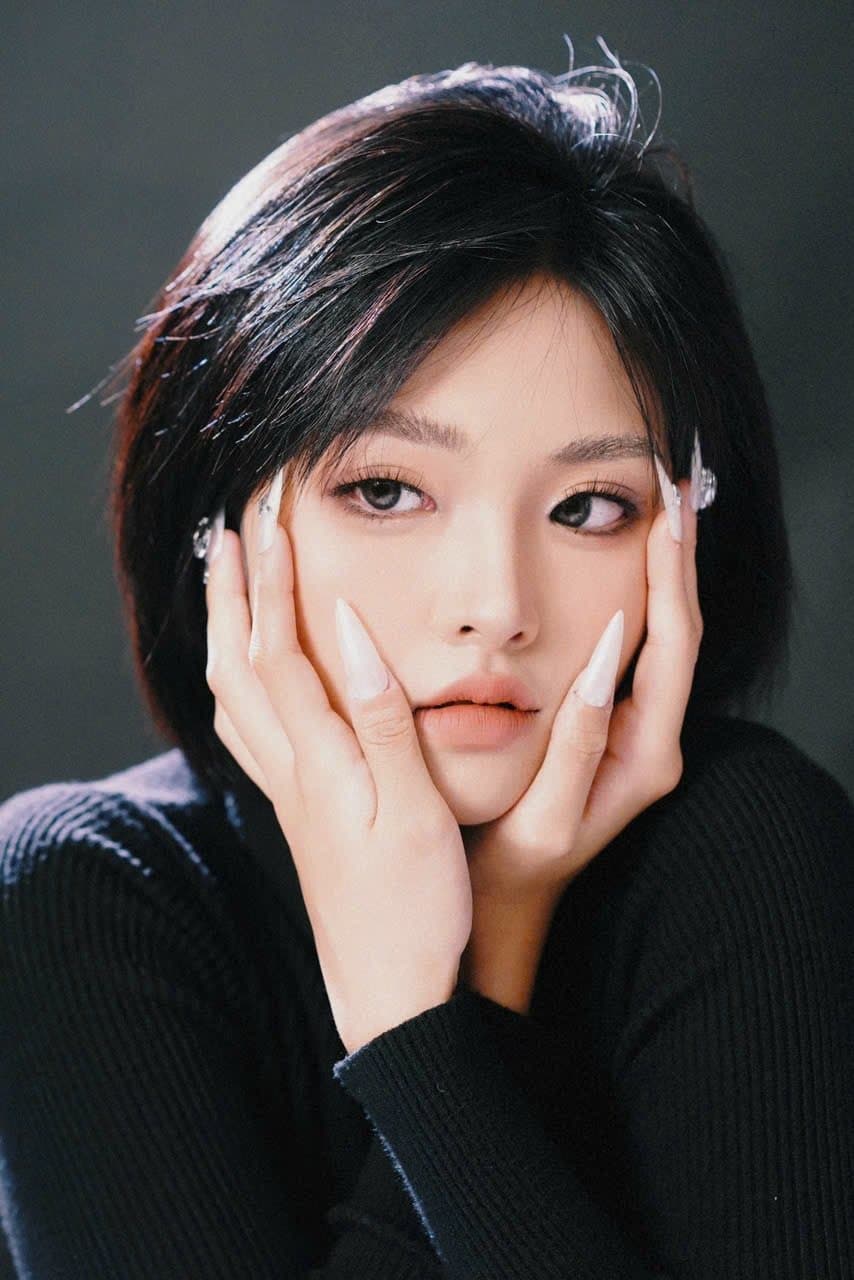 Beauty editorial portrait