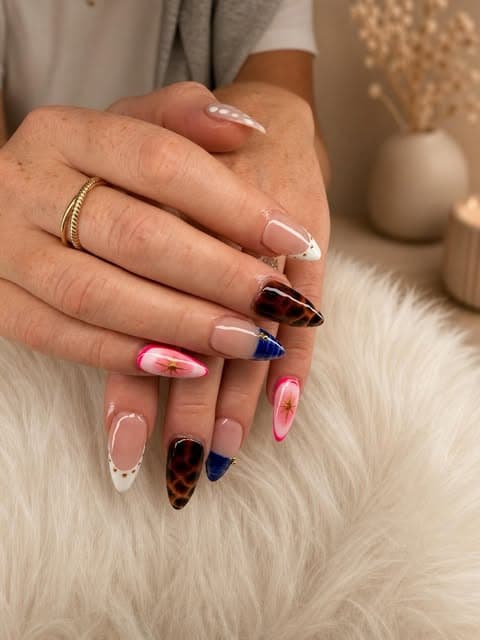 Playful florals, French and animal print