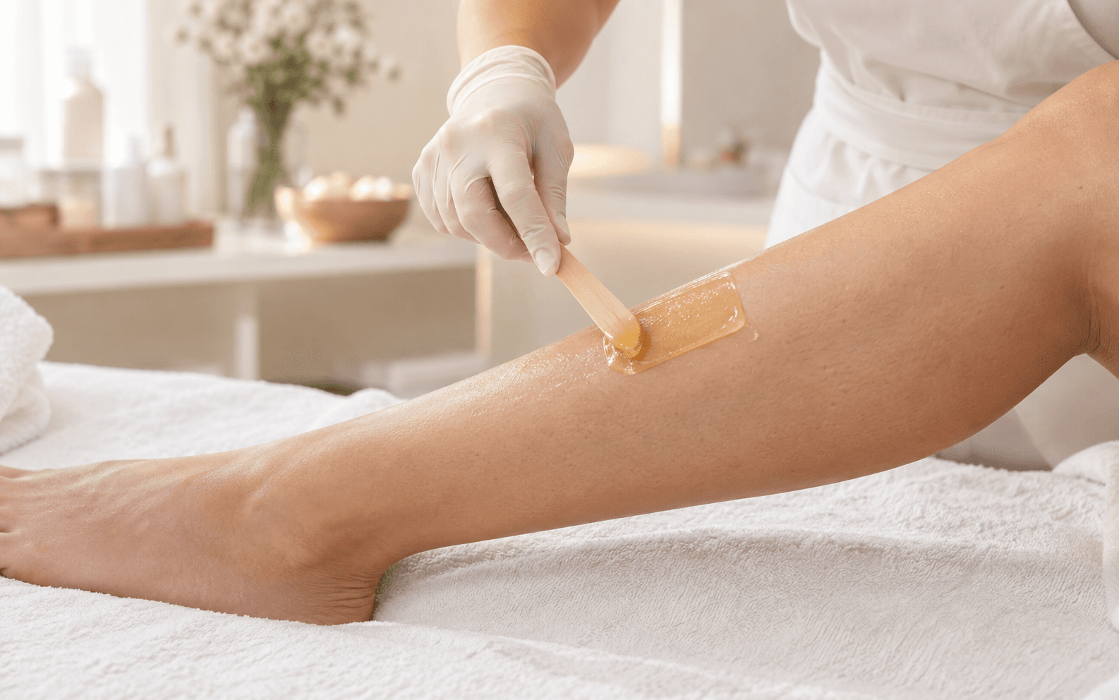 AI service illustration · Waxing
